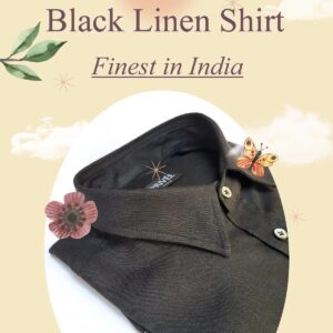 Black Linen Shirt (Strong and Beautiful)